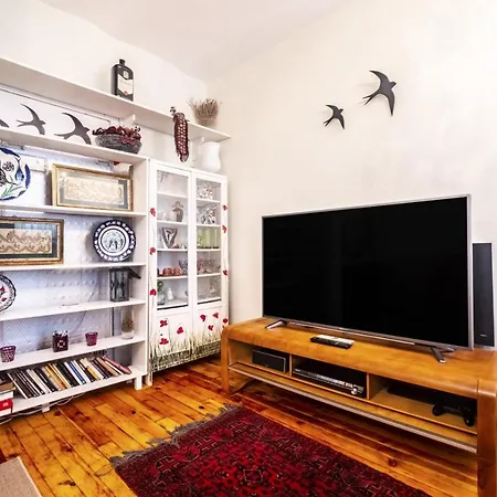 Flat With Backyard In Cihangir Beyoglu Apartament